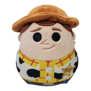 Disney Pixar Toy Story 5" Woody Squishmallows Plush Small Stuffed Toy